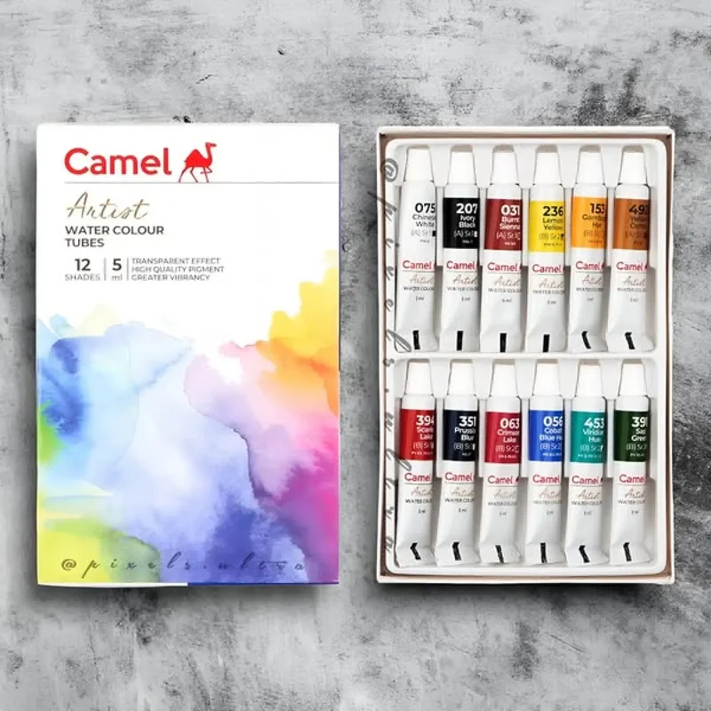 Camel Artist Watercolor 12 Shades x 5ml