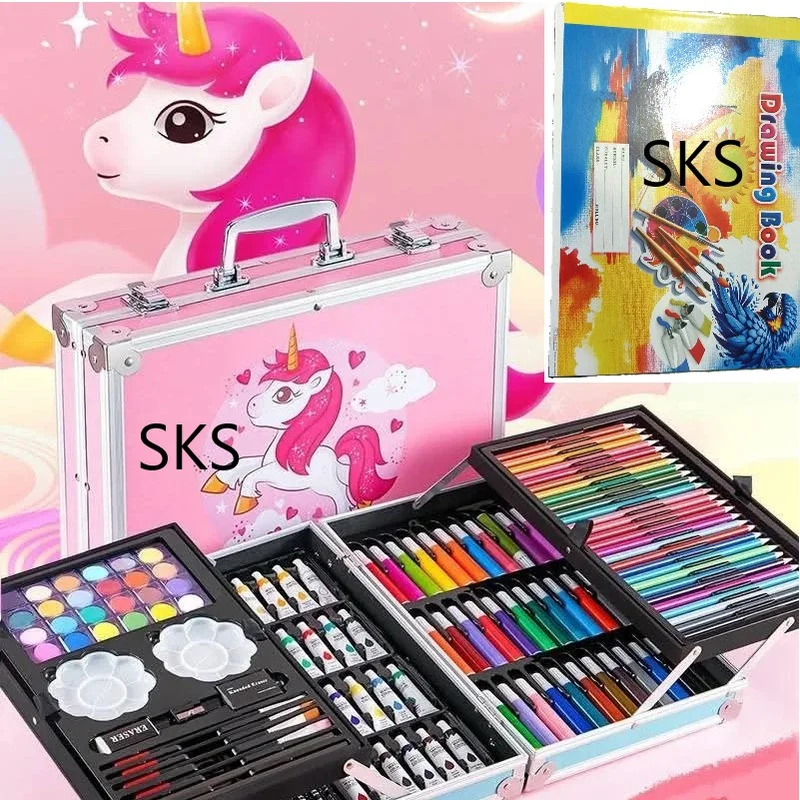 145pc Premume Quality (Big) + 1 Drowing Book + 1 Colour book