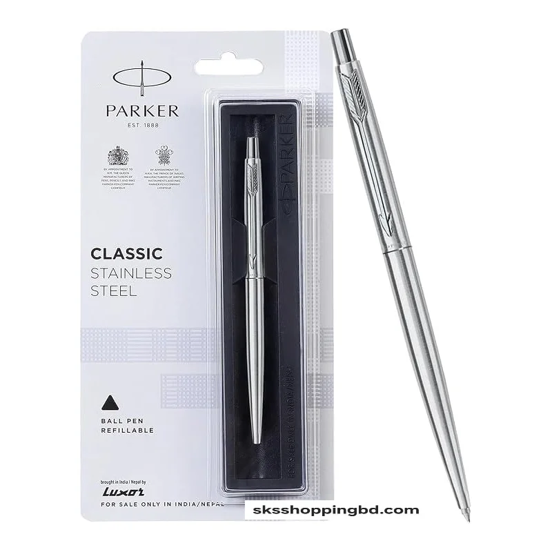Parker Classic Stainless Steel CT Ball Pen
