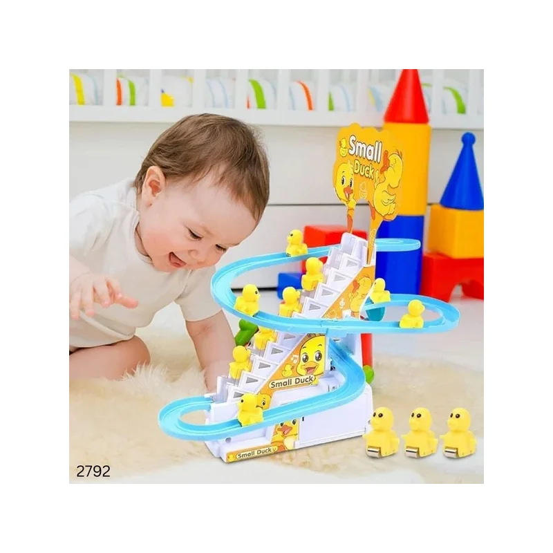 Small Duck Climbing Stairs Toy  Rechargeable